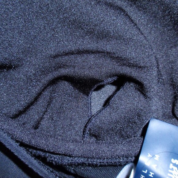 Swimsuits For All Ashley Graham Boss Black Ties Swimsuit One Piece Sz 14 - Picture 14 of 16